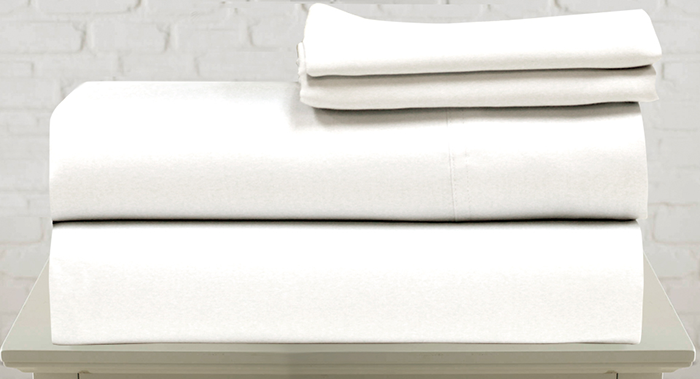 BAMBOO SHEET COLLECTION WHITE